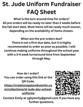 Load image into Gallery viewer, St. Jude's Embroidered Unisex Bella Sponge Fleece Full-Zip Jacket