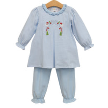 Load image into Gallery viewer, A Classic Christmas Pleat Bloomer Pants Set