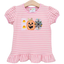 Load image into Gallery viewer, Boo Ruffle Top