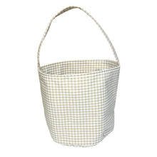 Load image into Gallery viewer, *PRE-ORDER* Embroidered Gingham/Seersucker Buckets for any holiday