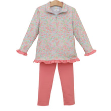 Load image into Gallery viewer, Cottage Blooms Elise Ruffle Pullover Set