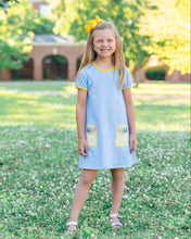 Load image into Gallery viewer, Crayon Pocket Applique Dress