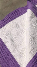 Load image into Gallery viewer, PREORDER Embroidered Crib-Sized Heirloom Quilt