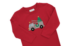 Load image into Gallery viewer, Festive Firetruck Pants Set
