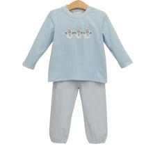 Load image into Gallery viewer, Frosty Friends Bloomer Pants Set
