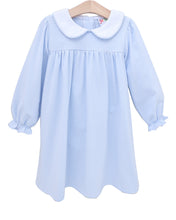 Load image into Gallery viewer, Lottie Dress - Light Blue Stripe