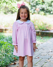Load image into Gallery viewer, Lottie Dress - Light Pink Stripe