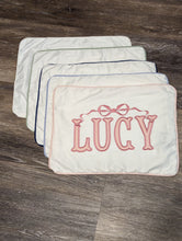 Load image into Gallery viewer, Personalized 12x16 Pillow Cover (PREORDER 4-6 WEEK TAT)
