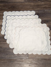 Load image into Gallery viewer, Personalized 12x16 Scalloped Pillow Cover (PREORDER 4-6 WEEK TAT)