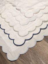 Load image into Gallery viewer, Personalized 12x16 Scalloped Pillow Cover (PREORDER 4-6 WEEK TAT)