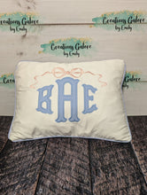 Load image into Gallery viewer, Personalized 12x16 Pillow Cover (PREORDER 4-6 WEEK TAT)