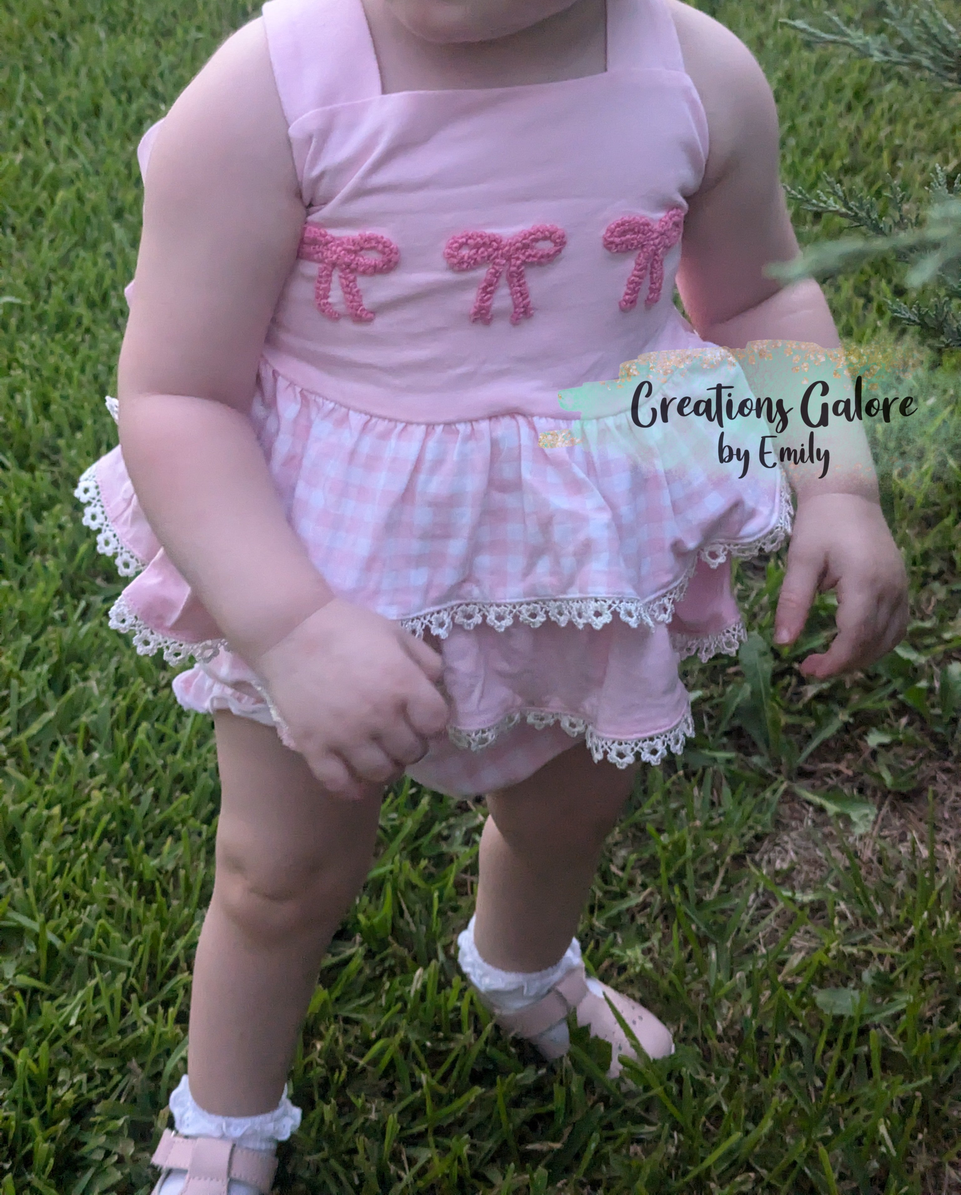Pink Gingham Bloomer main image 1