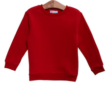 Load image into Gallery viewer, Pullover Fleece Sweatshirt - Red