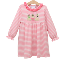 Load image into Gallery viewer, Puppy Party Ruffle Dress