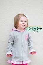 Load image into Gallery viewer, LTC Ruffle Jacket with Gingham Trim