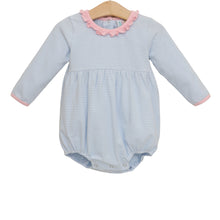 Load image into Gallery viewer, Sadie Bubble - Light Blue Stripe & Light Pink