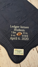 Load image into Gallery viewer, PREORDER Embroidered Crib-Sized Heirloom Quilt