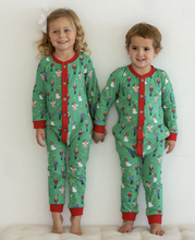 Load image into Gallery viewer, LTC Kids 1 piece Pajama Faux Bumflap Bodysuit *Prints*