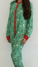 Load image into Gallery viewer, LTC Adult 1 piece Pajama Faux Bumflap Bodysuit *Multiple Colors*