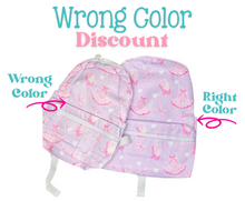 Load image into Gallery viewer, Nylon Toddler Size Backpack (several prints)