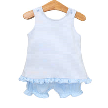 Load image into Gallery viewer, Jellybean Striped Swing Back Bloomer Set - Multiple Colors