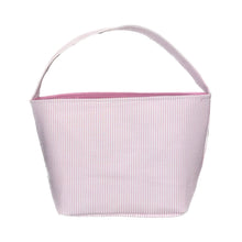 Load image into Gallery viewer, *PRE-ORDER* Embroidered Gingham/Seersucker Buckets for any holiday