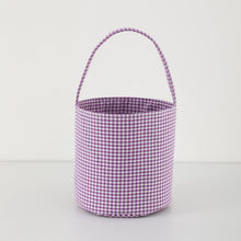 Load image into Gallery viewer, *PRE-ORDER* Embroidered Gingham/Seersucker Buckets for any holiday
