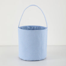 Load image into Gallery viewer, *PRE-ORDER* Embroidered Gingham/Seersucker Buckets for any holiday