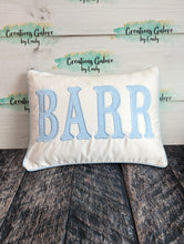 Load image into Gallery viewer, Personalized 12x16 Pillow Cover (PREORDER 4-6 WEEK TAT)