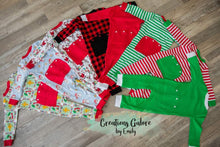 Load image into Gallery viewer, LTC Kids 1 piece Pajama Faux Bumflap Bodysuit *Prints*