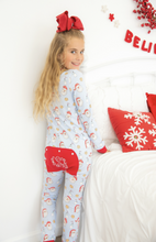 Load image into Gallery viewer, LTC Kids 1 piece Pajama Faux Bumflap Bodysuit *Prints*