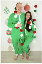 Load image into Gallery viewer, LTC Adult 1 piece Pajama Faux Bumflap Bodysuit *Multiple Colors*