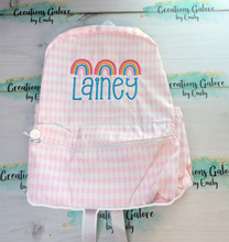 Load image into Gallery viewer, Nylon Full Size Backpack (several prints)