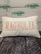 Load image into Gallery viewer, Personalized 12x20 Pillow Cover (PREORDER 4-6 WEEK TAT)