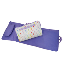 Load image into Gallery viewer, Mint Brand Personalized Seersucker Nap Roll Mat