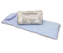 Load image into Gallery viewer, Mint Brand Personalized Seersucker Nap Roll Mat