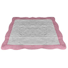Load image into Gallery viewer, Embroidered Crib-Sized Heirloom Quilt - IN STOCK