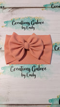 Load image into Gallery viewer, Mauve Solid Bullet Headwraps & Bows