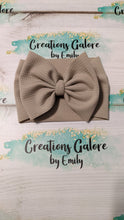 Load image into Gallery viewer, Sage Green Solid Bullet Headwraps & Bows