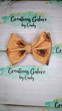 Load image into Gallery viewer, Sunflowers on Yellow Background Print Headwraps & Bows