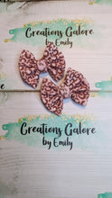 Load image into Gallery viewer, Mauve & Brown Leopard Cheetah Print Headwraps & Bows