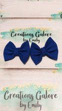 Load image into Gallery viewer, Royal Blue Solid Bullet Headwraps & Bows