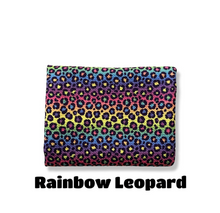 Load image into Gallery viewer, Rainbow Leopard Cheetah Print Headwraps & Bows