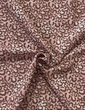 Load image into Gallery viewer, Mauve & Brown Leopard Cheetah Print Headwraps & Bows