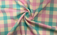 Load image into Gallery viewer, Easter Spring Pastel Gingham Print Headwraps & Bows
