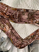 Load image into Gallery viewer, Embroidered Lap Size Heirloom Quilt