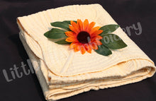 Load image into Gallery viewer, Embroidered Lap Size Heirloom Quilt