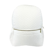 Load image into Gallery viewer, Mint Brand Personalized Seersucker Full Size Backpack (WITH POCKETS)
