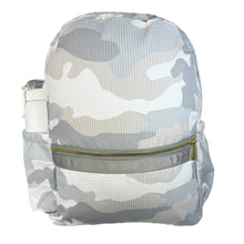 Load image into Gallery viewer, Mint Brand Personalized Seersucker Full Size Backpack (WITH POCKETS)
