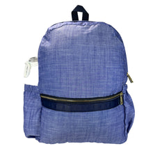 Load image into Gallery viewer, Mint Brand Personalized Seersucker Full Size Backpack (WITH POCKETS)
